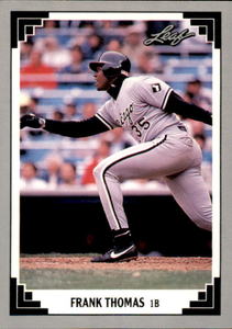 1991 Leaf - Frank Thomas #281 Rookie Card