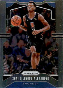 2019-20 Panini Shai Gilgeous-Alexander Base Base Set #122 Rookie