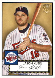2006 Topps 52 - Jason Kubel #109 Rookie Card