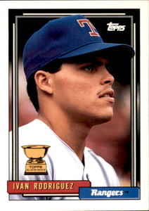 1992 Topps - Ivan Rodriguez #78 All Star Rookie Card