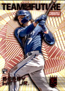 2022 Topps Stadium Club - Team of the Future Bobby Witt Jr. #TOF-7 Red (RC) Rook