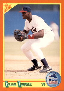 1990 Score Rookie & Traded - Frank Thomas #86T (RC)