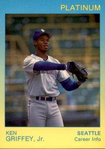 1991 Star Platinum - Ken Griffey Jr #63 1000