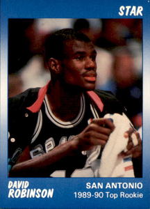 1989 Star David Robinson Basketball Card