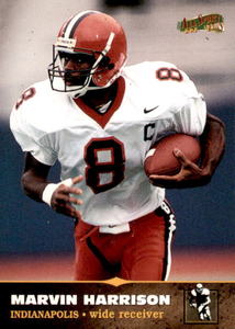 1996 Pro Line Rookie Cards Marvin Harrison Rookie