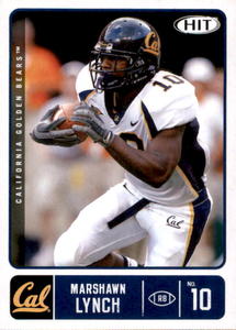 2007 SAGE Hit - Marshawn Lynch #24 (RC) Rookie Card