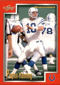 1999 Score - Peyton Manning #170 2nd Year Card