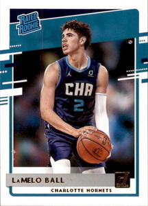 2020-21 LaMelo Ball Base #202 2020-21 Panini Donruss Rookie Card