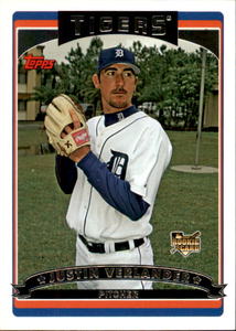 2006 Topps - Justin Verlander #641 Rookie Card