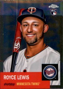 2022 Topps Chrome Royce Lewis Rookie Card