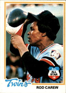 1978 Topps - Rod Carew #580