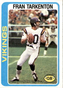 1978 Topps - Fran Tarkenton #100