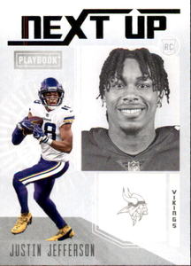 2020 Panini Playbook - Justin Jefferson #NU-14