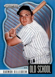 2021 Panini Prizm Blue Parallel Old School Harmon Killebrew