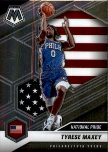 2020-21 Panini Tyrese Maxey Rookie Card
