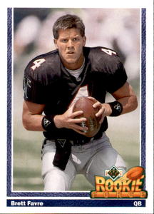 1991 Upper Deck - Brett Favre #647 (RC)