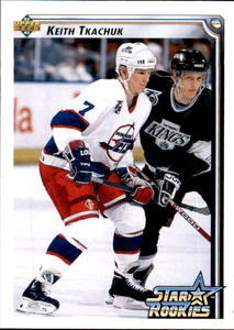 1992-93 Upper Deck - Star Rookies Keith Tkachuk #419