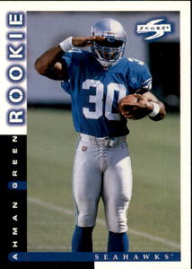 1997 Pinnacle Ahman Green Rookie Card