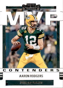 2022 Panini Contenders - Mvp Contenders Aaron Rodgers #MVP-ARO