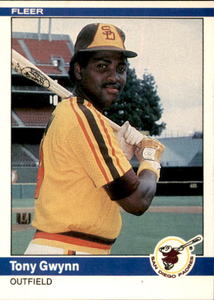 1984 Fleer - Tony Gwynn #301 2nd Year Card