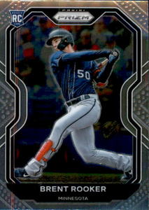 2021 Panini Prizm Brent Rooker #126 Rookie Card
