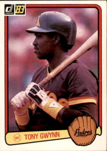 1983 Donruss - Tony Gwynn #598 2nd Year Card