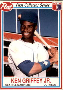Post Cereal Card Ken Griffey Jr.