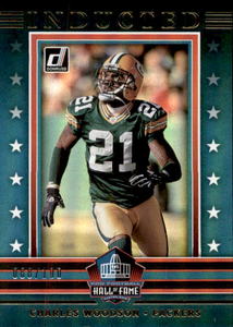 2021 Donruss Charles Woodson Hall of Fame Card #d 100