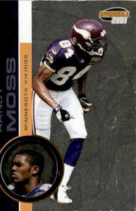 2001 Pacific Invincible - Randy Moss #133 1000
