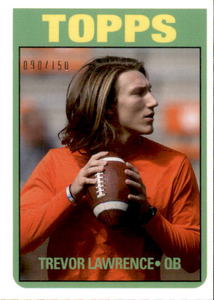 2021 Topps Trevor Lawrence Rookie Card #d 150