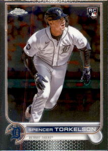 2022 Topps Chrome Spencer Torkelson Rookie Card