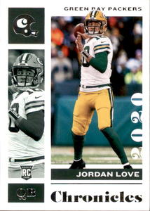 2022 Panini Chronicles Jordan Love Rookie Card