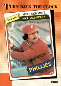 1990 Topps - Turn Back The Clock Mike Schmidt #662