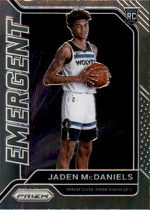 2020-21 Panini Jaden McDaniels #10