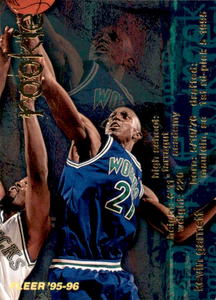 1995-96 Fleer - Kevin Garnett #293 (RC)