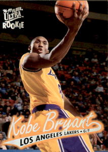 1996-97 Fleer Ultra Kobe Bryant Rookie Card NBA Legend