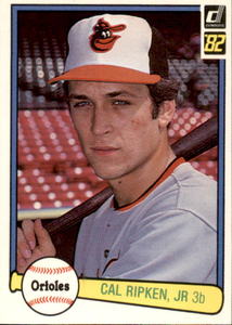 1983 Donruss Cal Ripken Rookie Card