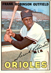 1967 Topps Frank Robinson Card MLB Hall of Famer
