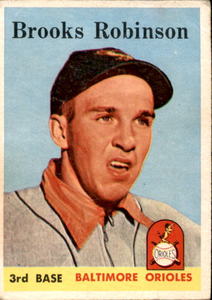 1958 Topps - Brooks Robinson #307 Classic Iconic Card MLB Hall of Fame