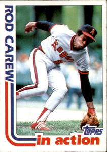 1982 Topps - In Action Rod Carew #501