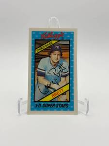 1980 Kelloggs George Brett Card