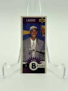 Upper Deck Kobe Bryant Rookie Card SEPARATED FROM LARGER CARD