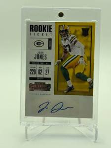 2017 Panini Contenders Josh Jones Rookie Card Autograph Green Bay Packers