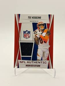 2021 Panini Rookies and Stars Tee Higgins Game Used Jersey Card