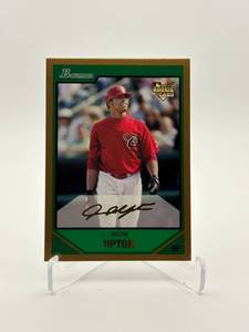 2007 Bowman Gold Parallel Justin Upton Rookie Card