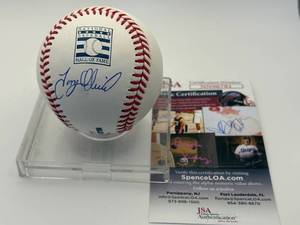 Tony Oliva Official National Baseball Hall of Fame Autographed Baseball, Signed During His Hall of Fame Inauguration Weekend, Authenticated by JSA Authentication Service