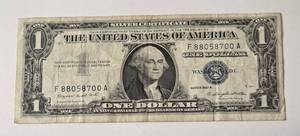 lot 57 image: Blue Note Silver Certificate - Series 1957A