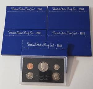 lot 82 image: 5 - 1983 United States Proof Set