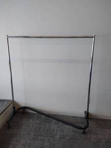 Rolling Clothing Rack