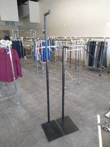 (2) Heavy-Duty Adjustable Clothing Racks